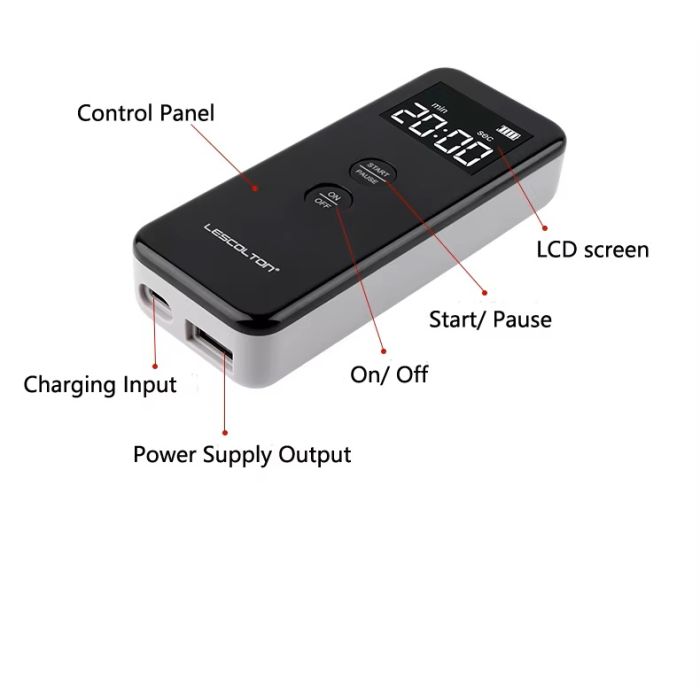 Инфрачервен лазерен шлем при косопад и възстановяване на косата Lescolton LS-D601