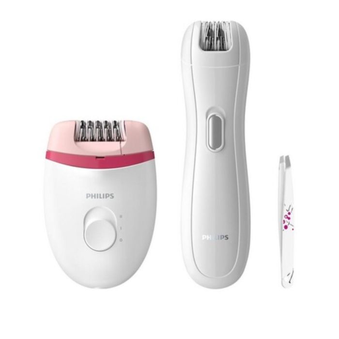 PHILIPS Epilator Satinelle + mini epilator + tweezers - BRP506/00