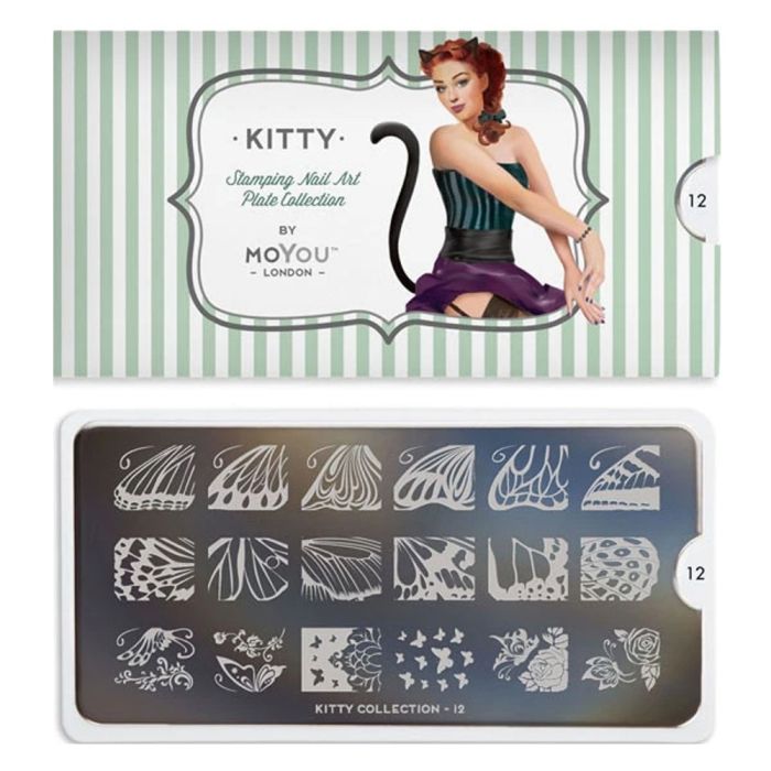 MoYou London Stamping Plate - Kitty12