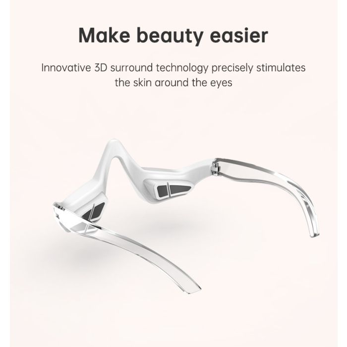 3D вибриращи очила с LED червена светлина за подмладяване 