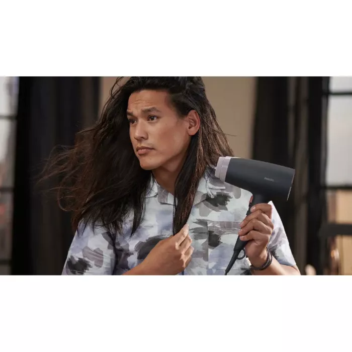 PHILIPS Hair dryer 2100W DC motor ThermoProtect black - BHD351/30