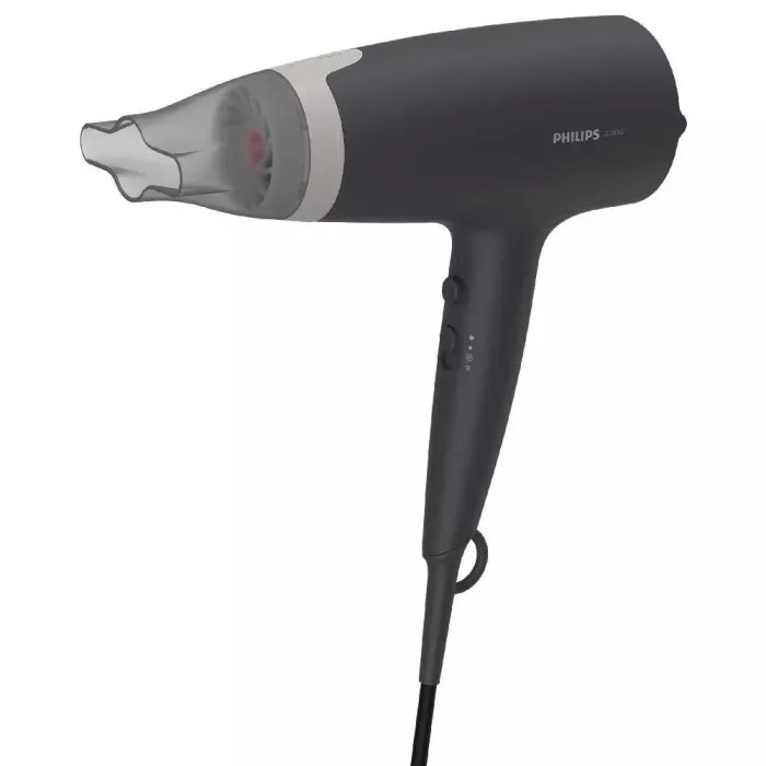 PHILIPS Hair dryer 2100W DC motor ThermoProtect black - BHD351/30