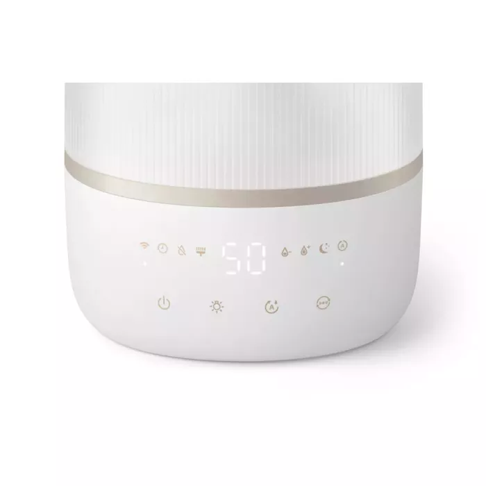 PHILIPS Humidifier Series 1000 Up to 41 m2 3 settings white - HU1510/04