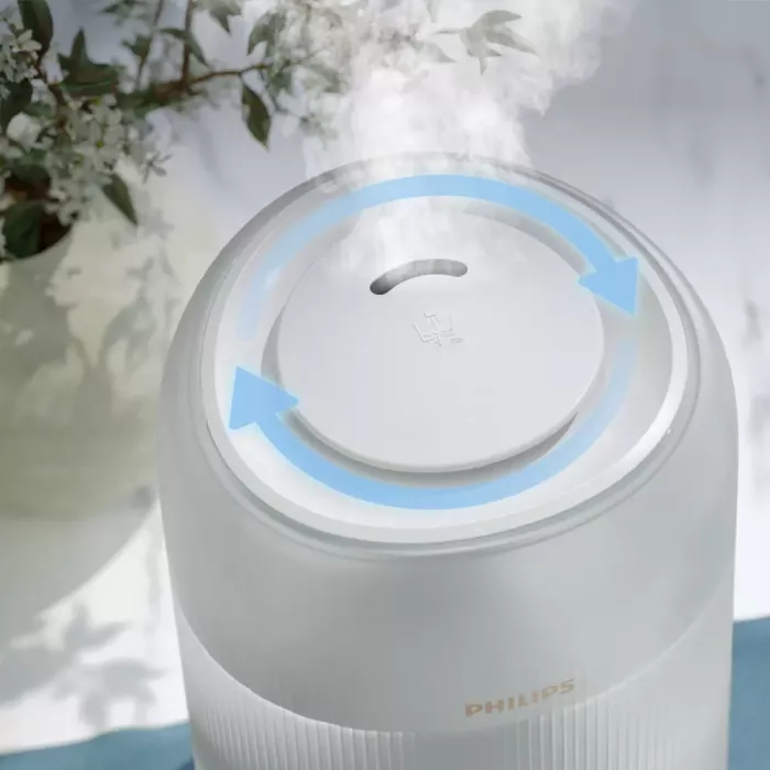 PHILIPS Humidifier Series 1000 Up to 41 m2 3 settings white - HU1510/04