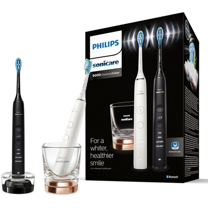 PHILIPS 2pcs toothbrush Sonicare Diamond Clean Smart black/white - HX9914/57
