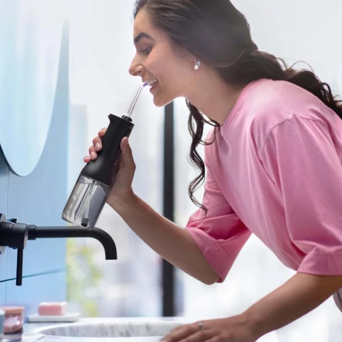 PHILIPS Cordless Power Flosser 3000 Oral Irrigator 2 flossing modes 3 intensities  - HX3826/33