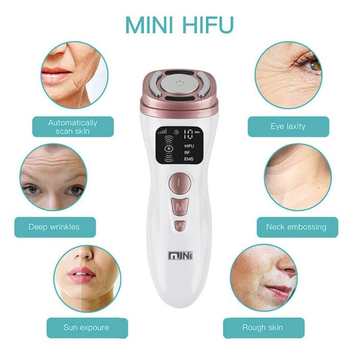 Mini Hifu / Мини ХАЙФУ 3 в 1 за дълбок лифтинг с RF, LED и EMS