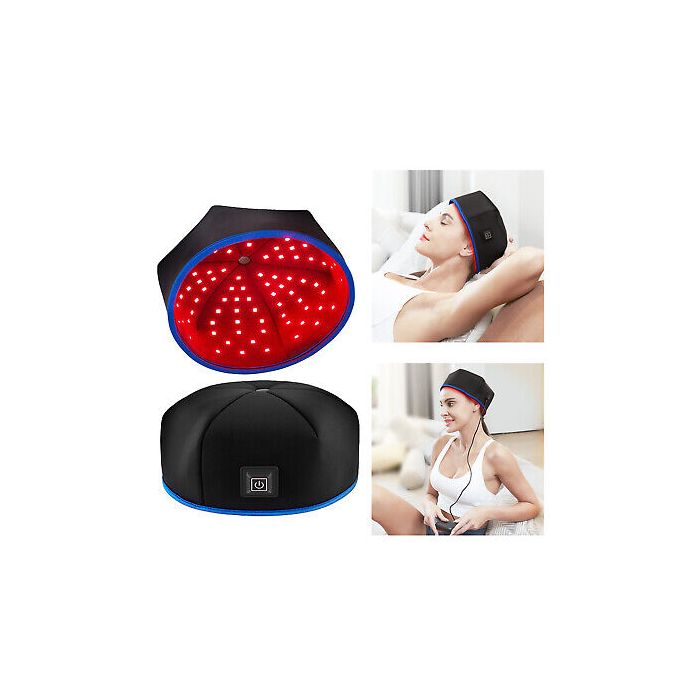 Червена светлинна терапевтична шапка – 660nm + 830nm LED за коса и скалп