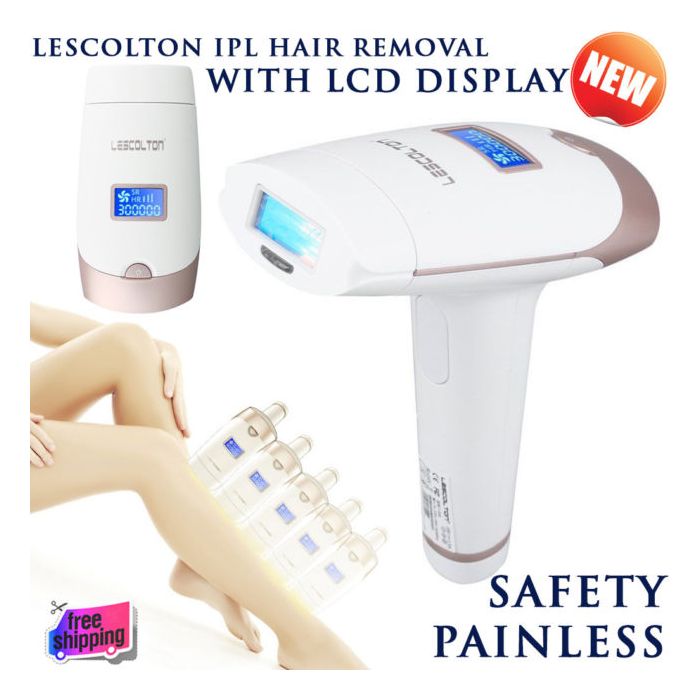 Lescolton T009i IPL and rejuvenation device, lifetime, 400,000 pulses with LED display