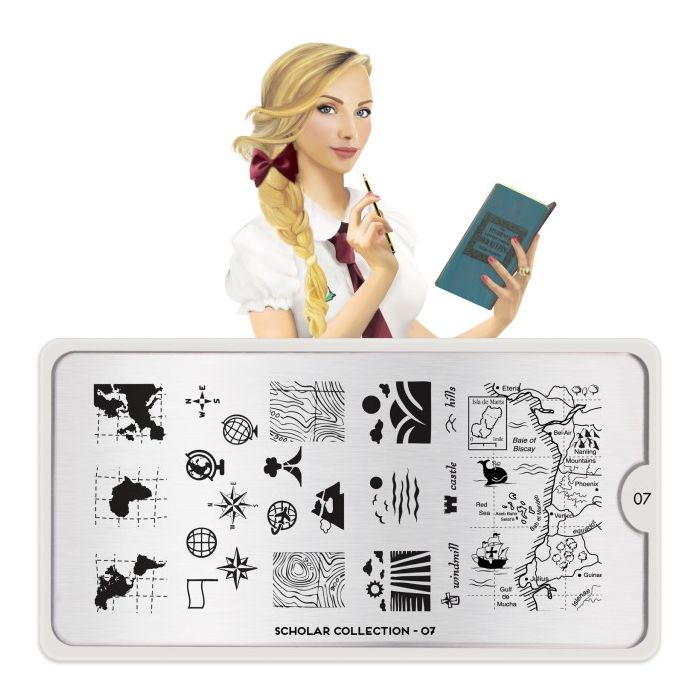 Шаблон за декорация Scholar 07-MoYou London