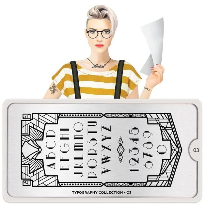 Шаблон за декорация Typography 03-MoYou London