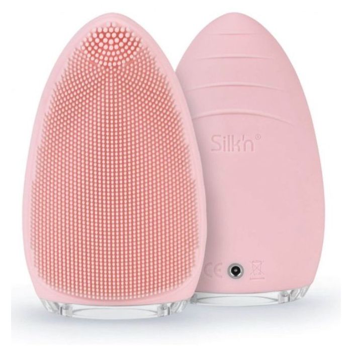 Silk'n Bright - Силиконова четка за почистване на лице-Bright_Pink