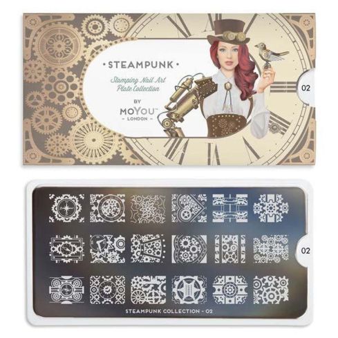 MoYou London Stamping Plate - SteamPunk 02