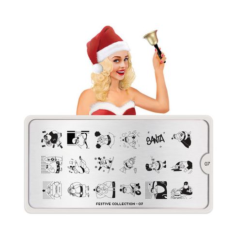 MoYou London Stamping Plate - Festive 07