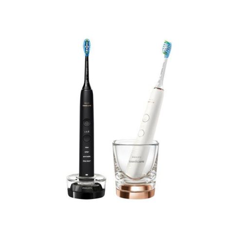 PHILIPS 2pcs toothbrush Sonicare Diamond Clean Smart black/white - HX9914/57