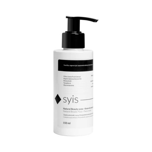 Syis Natural Beauty крем за лице Yuzu 150 ml