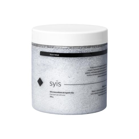 Syis Azure Velvet – Foot Bath Salt with Urea, 600 g