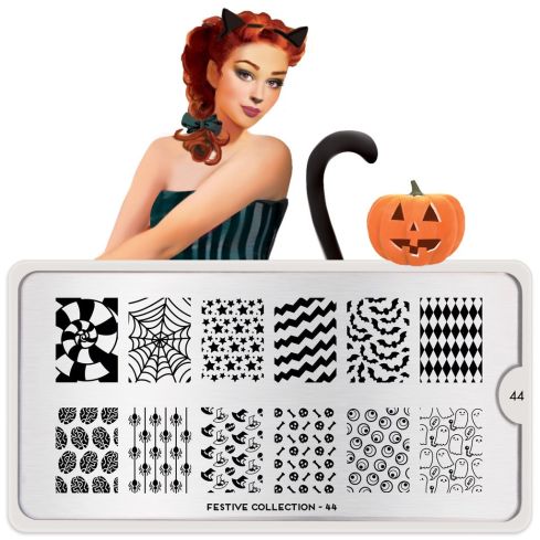 Шаблони за декорация Festive MoYou London-festive_44