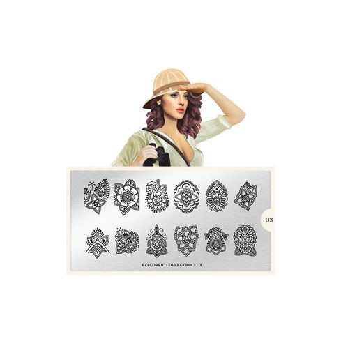 MoYou London Stamping Plate - Explorer 03