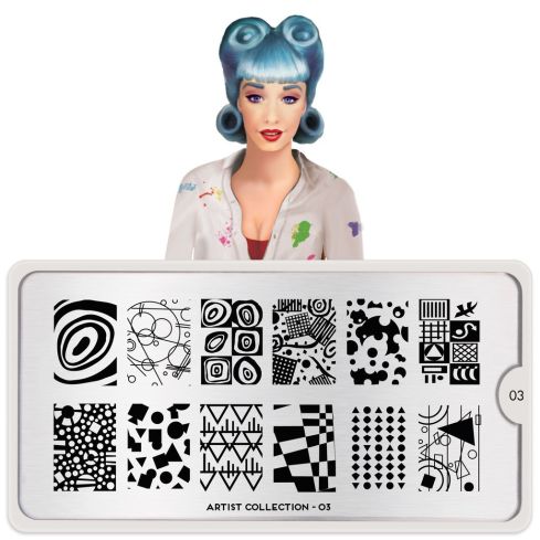 Шаблони за декорация Artist MoYou London-artist_03