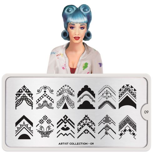 Шаблони за декорация Artist MoYou London-artist_09