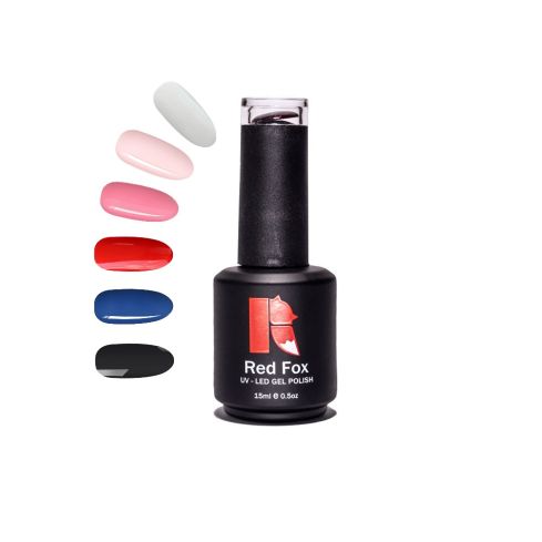 Red Fox Гел лак – Основна палитра 15 мл (без TPO)