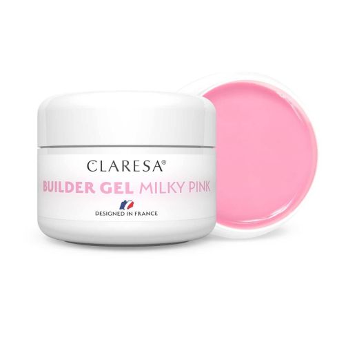 CLARESA Builder Gel - milky pink