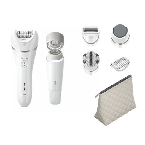 PHILIPS Epilator Series 8000 2 speed setting wet and dry use up to 60 min cordless - BRE708/00
