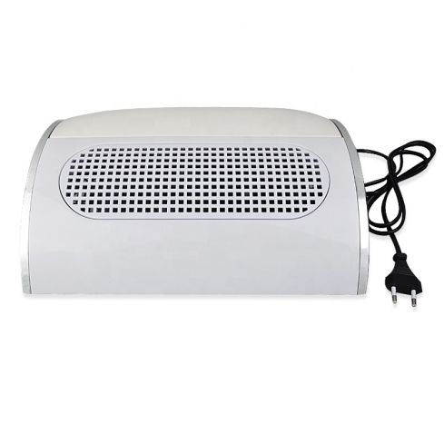 Професионален прахоуловител с три вентилатора 20W - бял