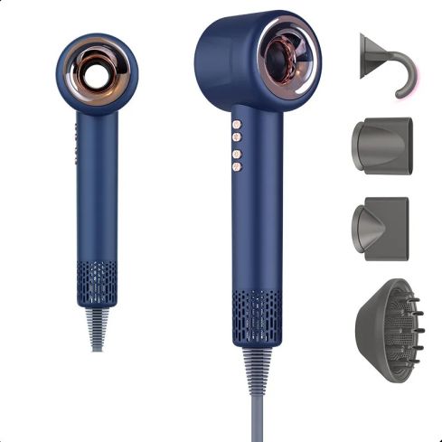 Професионален сешоар за бързо изсушаване с Интелигентен Контрол на Температурата