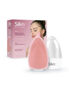 Silk'n Bright - Силиконова четка за почистване на лице-Bright_Pink