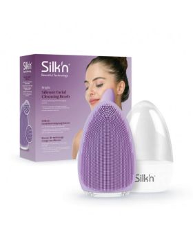 Silk'n Bright - Силиконова четка за почистване на лице-Bright_Lilac