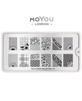 Шаблон за декорация MoYou London - Мix & Match 10