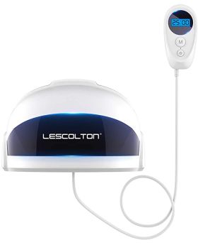 Инфрачервен лазерен шлем при косопад и възстановяване на косата Lescolton LS-D601