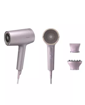 PHILIPS Hair dryer 1800W Series 7000 ThermoShield Advanced technology 8 heat and  - BHD723/10