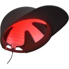 Безжична LED каска за растеж на косата и грижа за скалпа (Червена и синя светлина)